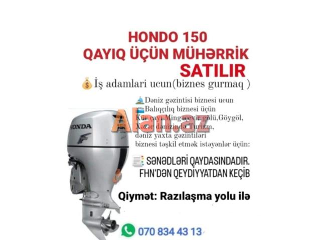 Honda 150 qayıq-SATILIR(TƏCİLİ)