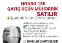 Honda 150 qayıq-SATILIR(TƏCİLİ)