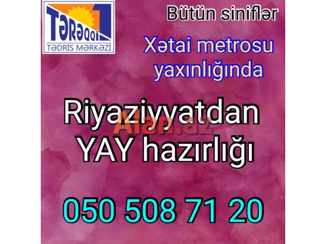 Yayda riyaziyyat hazırlığı