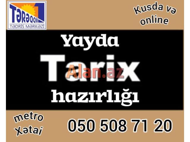 Yayda tarix hazırlığı