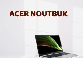 Acer Noutbuk, canta ve mouse hediyye