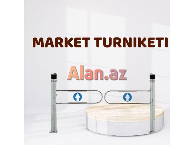 Market turniketi satısı ve qurasdirilmasi