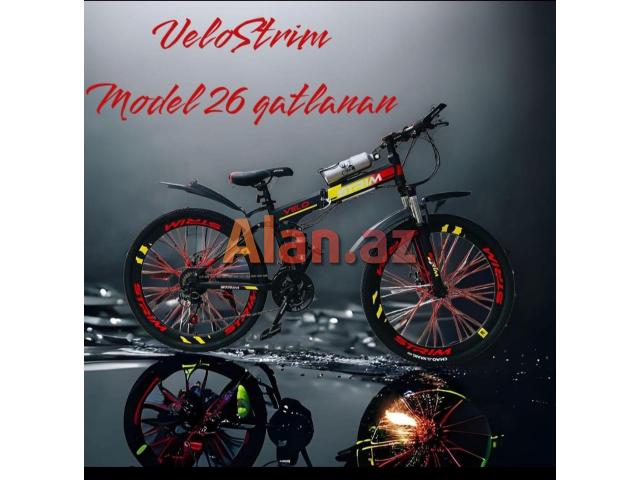 Velosiped 26 ölçü qatlanan