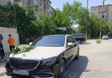 mercedes sclass ag qara bey gelin masini