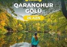 İsmayıllı Qaranohur gölü hiking turu