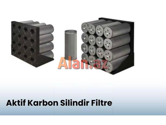 Havalandırma üçün Karbon filtre (qoxu tutucu) 40sm