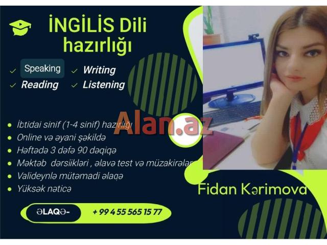 Online Ingilis dili hazirliği