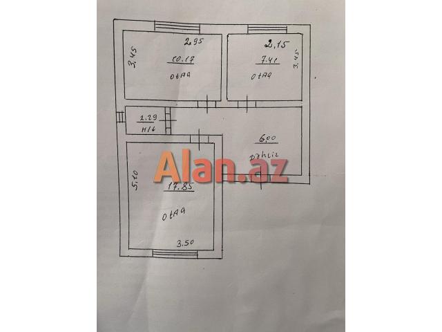 Biləcəridə 2 otaqlı ev satılır