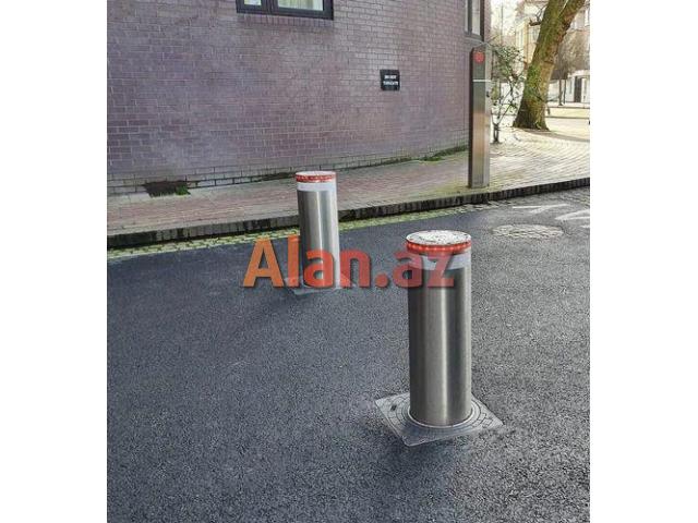 Yerden cixan slaqbaum (bollard sistem)