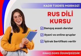 Rus dili kursu 2024