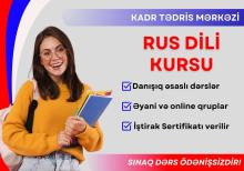 Rus dili kursu 2024