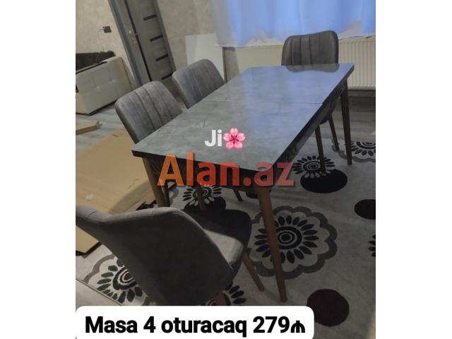 Masa ve stullar