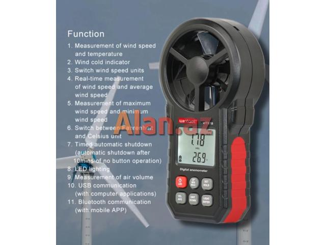 Anemometr WINTACT WT 87B