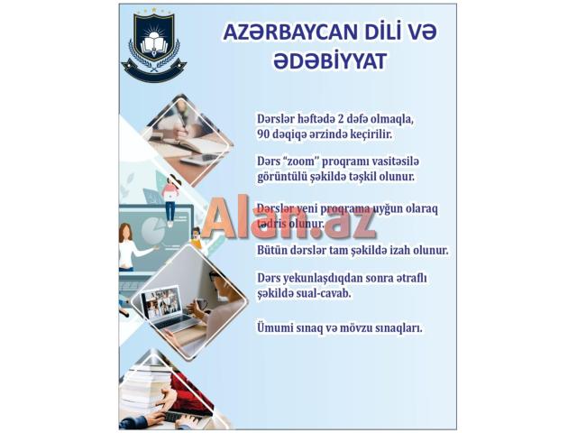 Azərbaycan dili və Ədəbiyyat onlayn hazırlıq