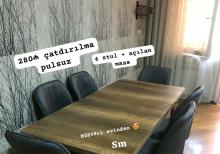 Stol stul dəsti  kuxna üçün