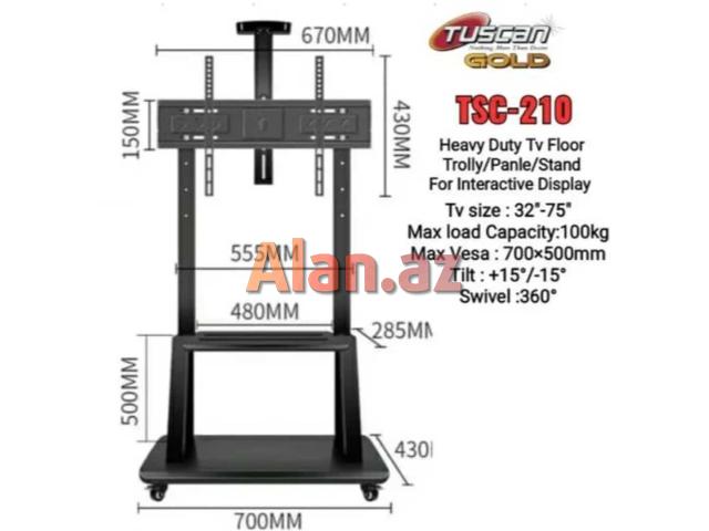Təkərli tv stend satılır
