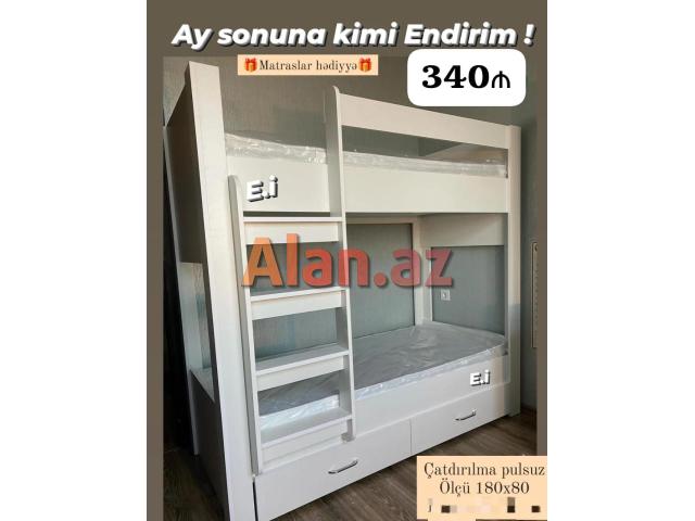 Uşaq çarpayısı ikimertebe