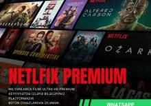 Netflix və diger hesabların satışı