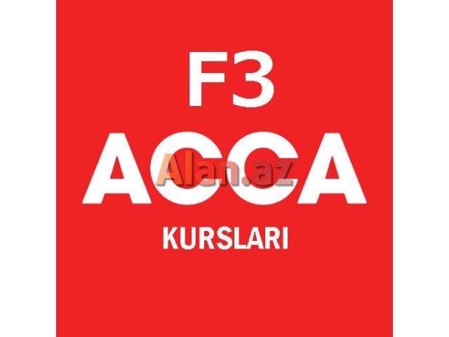 ACCA F3 imtahanlarına hazırıq