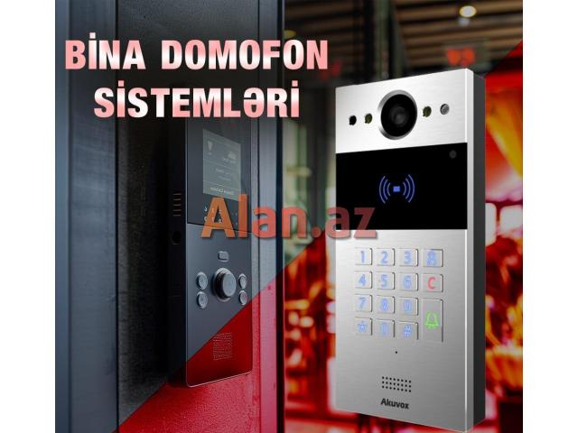 Bina domofon sistemləri