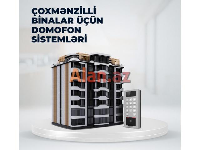 Çox mənzilli domofon sistemləri