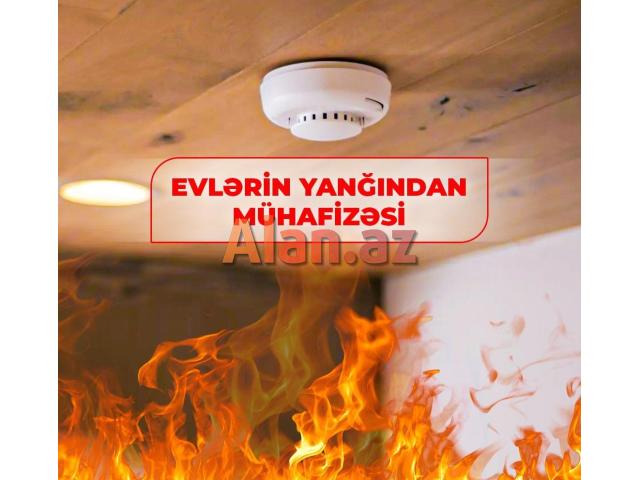 Evlərin yanğından mühafizəsi