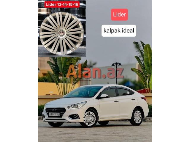 lider disk qapaqgi kalpak R14 R15 R16