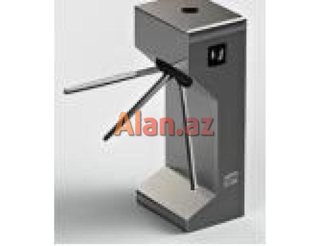 Turniket quraşdırılması Vertical tripod turnstile