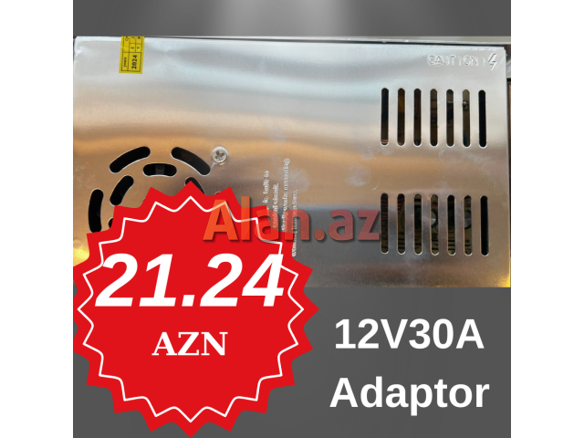 Setka Adaptor 12V30 A Endirim