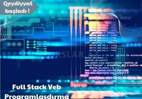 Peşəkar Full Stack Veb Proqramlaşdırma təlimi 