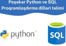 Peşəkar Python ve SQL təlimi