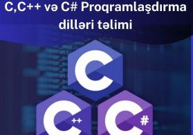 C,C++ və C# Proqramlaşdırma dilləri təlimi