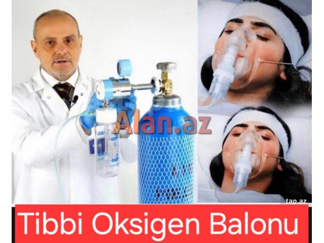 Tibbi Oksigen Balonu icarəsi və satışı