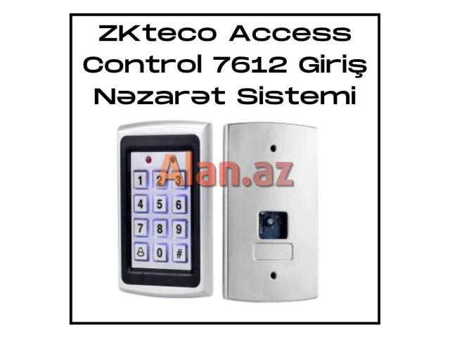 ZKteco Access Control 7612 Giriş Nəzarət Sistemi