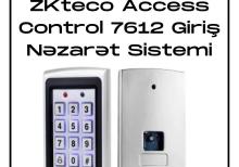 ZKteco Access Control 7612 Giriş Nəzarət Sistemi