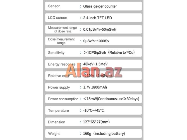 Dozimetr BOSEAN FS-5000