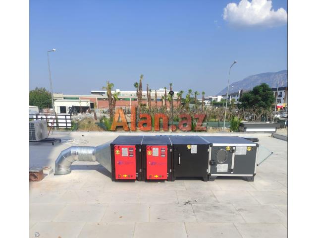 İy tutucu filtr və Elektrostatik tüstü