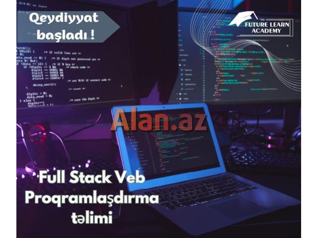Peşəkar Full Stack Veb Proqramlaşdırma təlimi