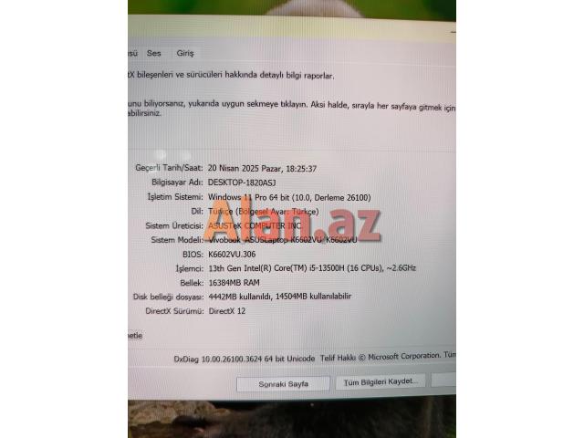 Çox aşağı qiymətə gaming laptop