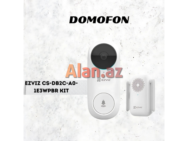 Ezviz Cs-db2c-a0-1e3wpbr - Zəngli Qapı Sistemi
