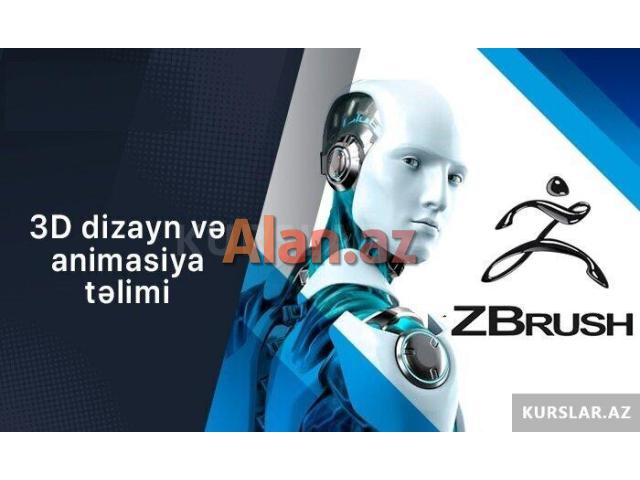 3D dizayn və animasiya təlimi