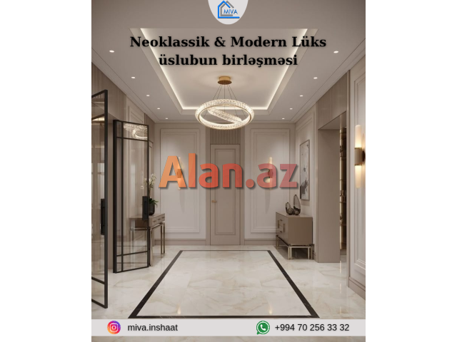 Mənzil və Obyektlərin Təmir xidmətləri