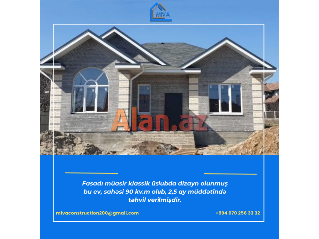 Tikinti - Təmir (Açar Təhvil)