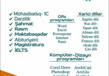 ENDİRİM.Kompyuter Proqramlarından-Ofis (Windows, Word, Excel, Power Point) dərslərinə