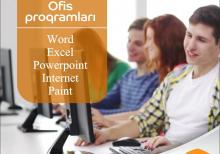 ENDİRİM.Kompyuter Proqramlarından-Ofis (Windows, Word, Excel, Power Point) dərslərinə