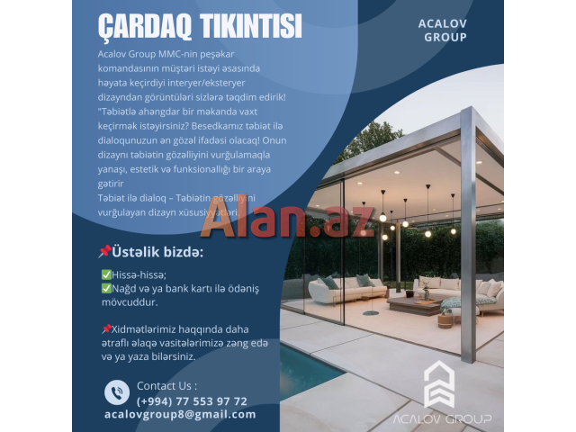 Çardaqların Tikilməsi