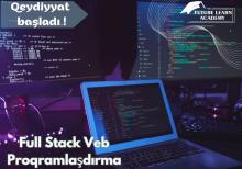 Peşəkar Full Stack Veb Proqramlaşdırma təlimi