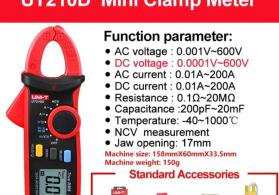 Gərginlik qısqacı UNU-T UT 210 D