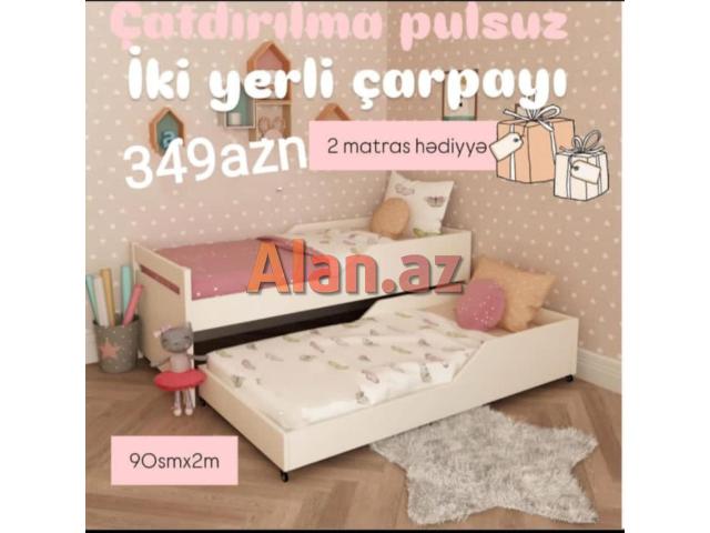 İki yerli çarpayı