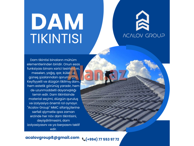 Dam Tikintisi ve Temiri